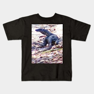 Goanna in the Bush! Kids T-Shirt